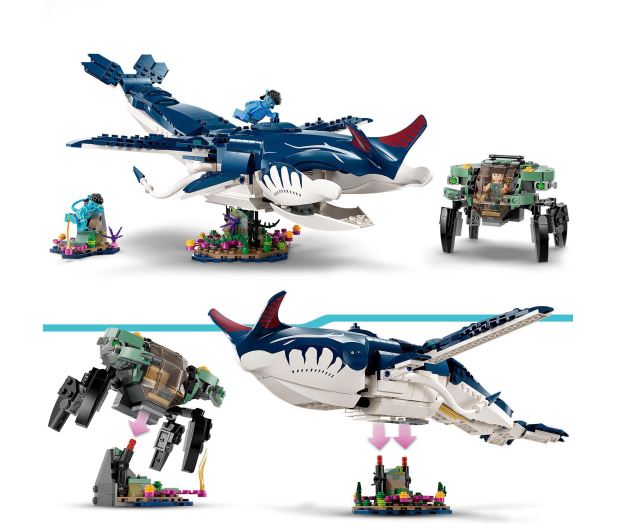 LEGO Avatar 75579 Payakan the Tulkun i mech-krab - 1090449 - zdjęcie 4